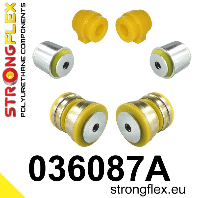 STRONGFLEX|036087A: Front suspension bush kit SPORT BMW Series 7 III 94-01 E38