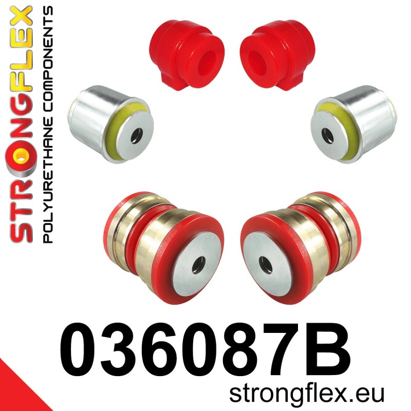 STRONGFLEX|036087B: Vorderachsbuchsen Satz BMW Serie 7 III 94-01 E38