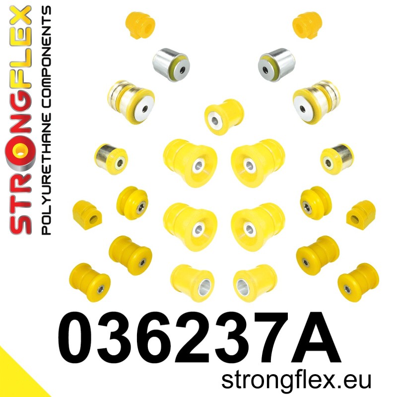STRONGFLEX|036237A: Kompletny zestaw zawieszenia SPORT BMW Seria 7 III 94-01 E38