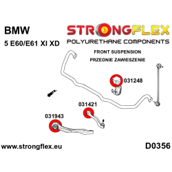 STRONGFLEX|036249A: Kompletny zestaw zawieszenia SPORT BMW Seria 5 V 03-10 E60/E61 Sedan xi xd 2