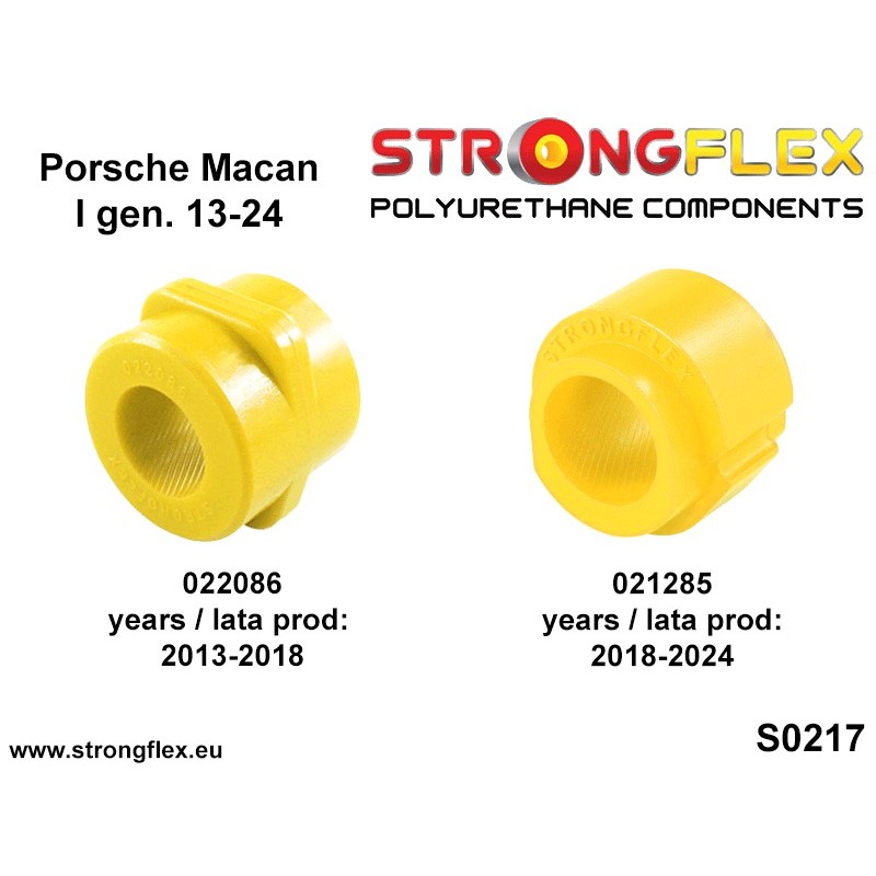 STRONGFLEX|026250B: Front suspension bush kit Porsche Macan 13- Audi A4/S4 RS4 IV 07-15 B8 FWD Quattro Allroad A5 S5 RS5 8T