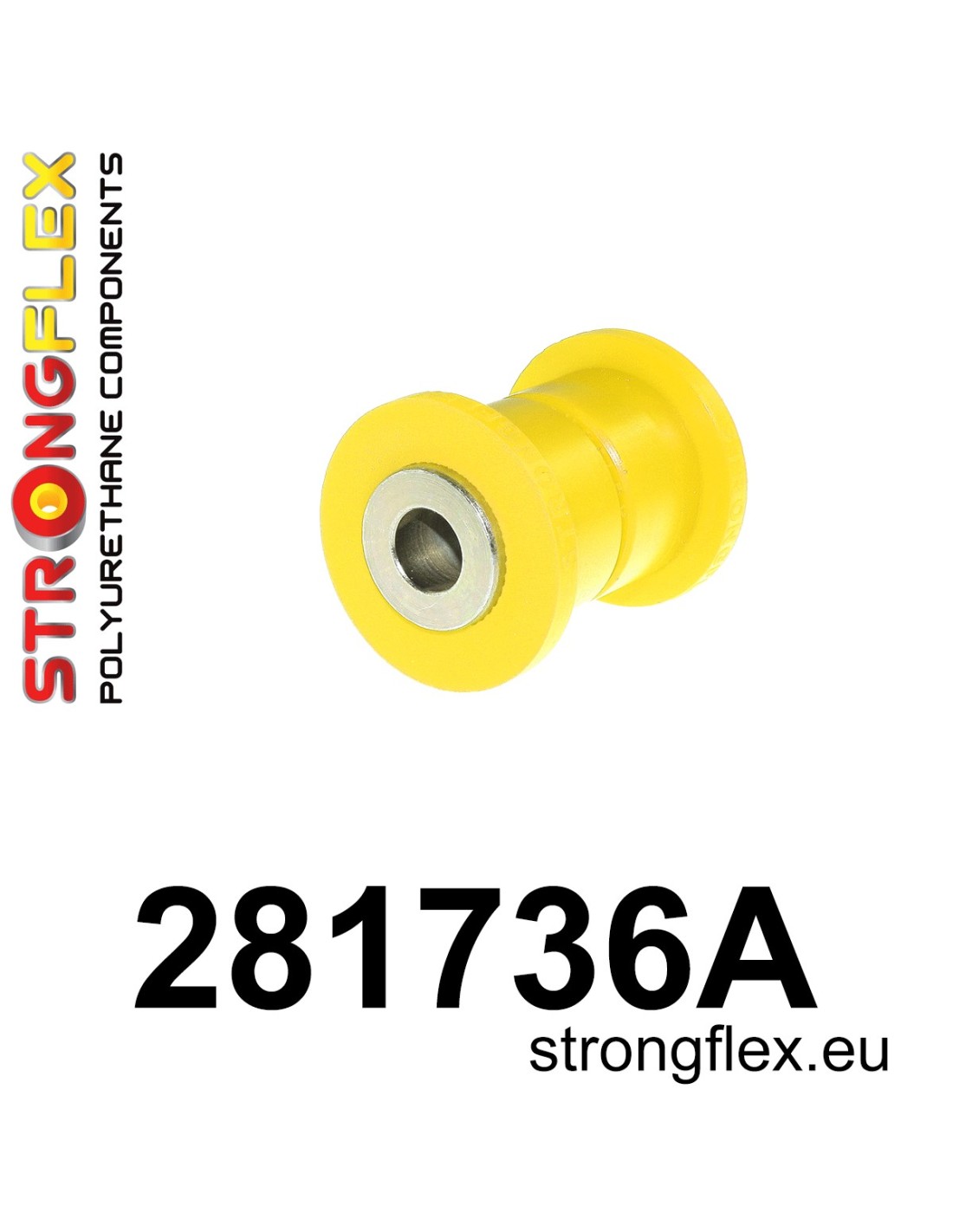 281736A: Steering rack bush SPORT polyurethane drift | STRONGFLEX