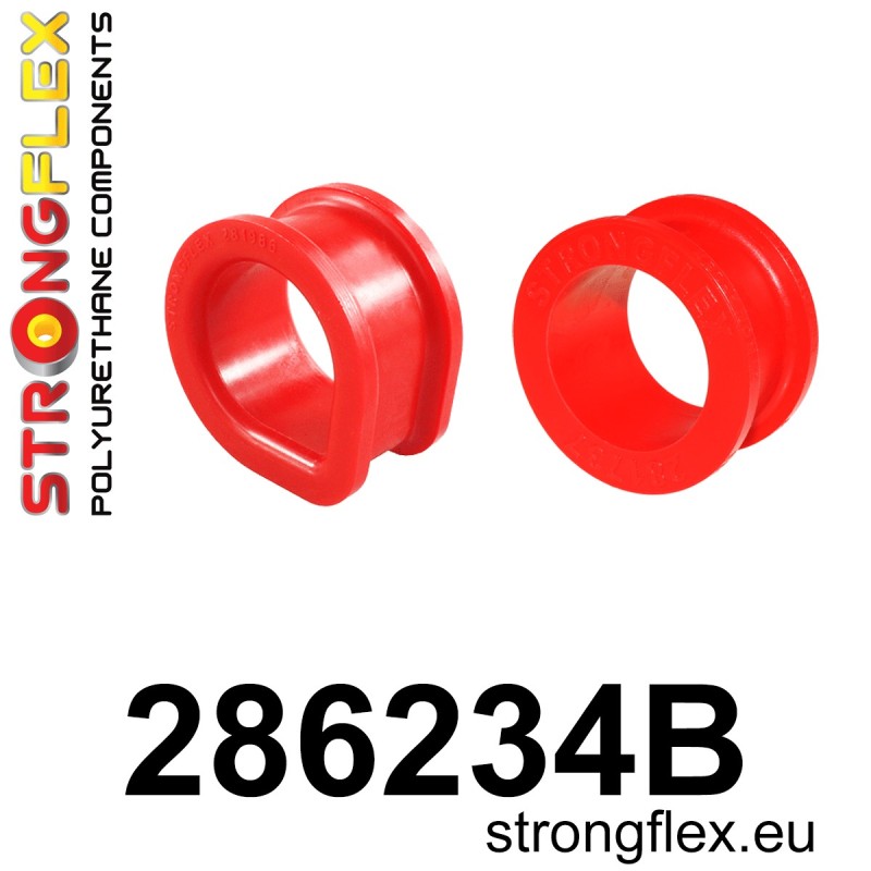 STRONGFLEX|286234B: Lenkgetriebebuchsensatz Nissan Skyline VIII 89-94 R32 AWD IX 93-98 R33 X 97-02 R34 Stagea I 96-01 C34