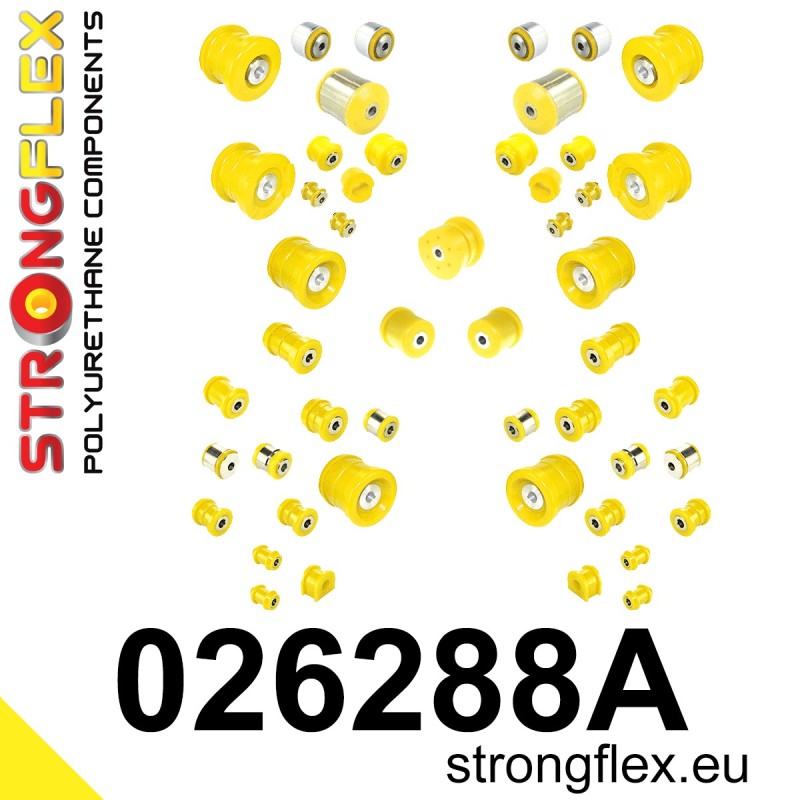 STRONGFLEX|026288A: Kompletny zestaw zawieszenia SPORT Audi A6/S6 RS6 C6 04-11 FWD