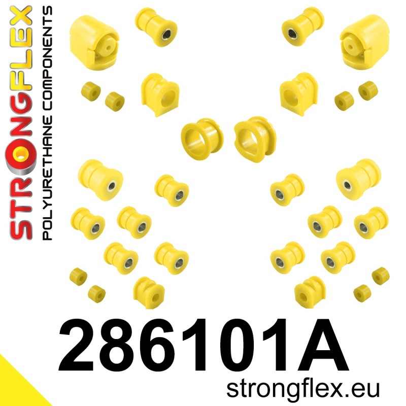 STRONGFLEX|286101A: Kompletny zestaw zawieszenia SPORT Nissan 100NX 90-96 B13 Sunny/Pulsar Sentra Sabre VIII 90-95 N14