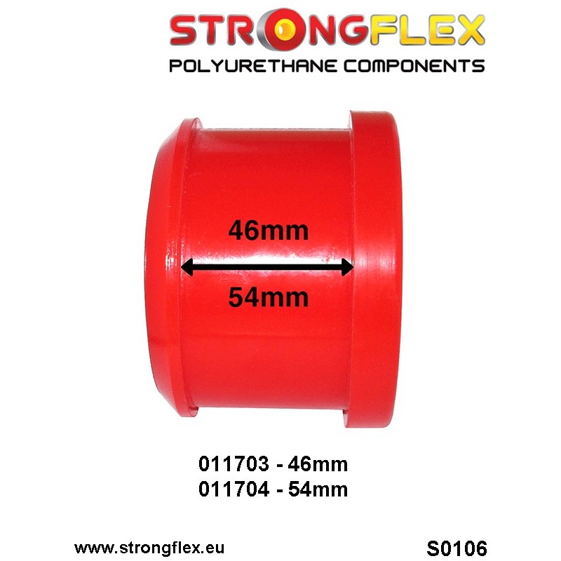 STRONGFLEX|016260B: Komplettes Fahrwerk Buchsen-Kit Alfa Romeo 159 05-11 type 939 Brera 05-10 Spider III