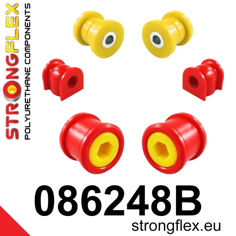 STRONGFLEX|086248B: Front suspension bush kit Honda CR-Z 10-16
