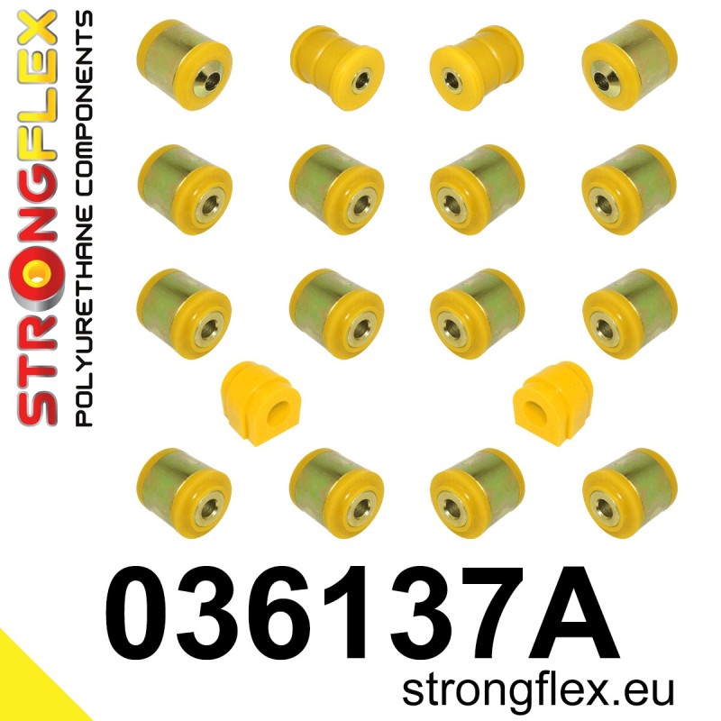 STRONGFLEX|036137A: Rear suspension bush kit SPORT BMW X1 I 09-15 E84 RWD xDrive
