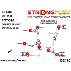 STRONGFLEX|216179B: Rear suspension bush kit Toyota Soarer III 91-00 Z30 Supra IV 93-02 A80 Lexus SC 2