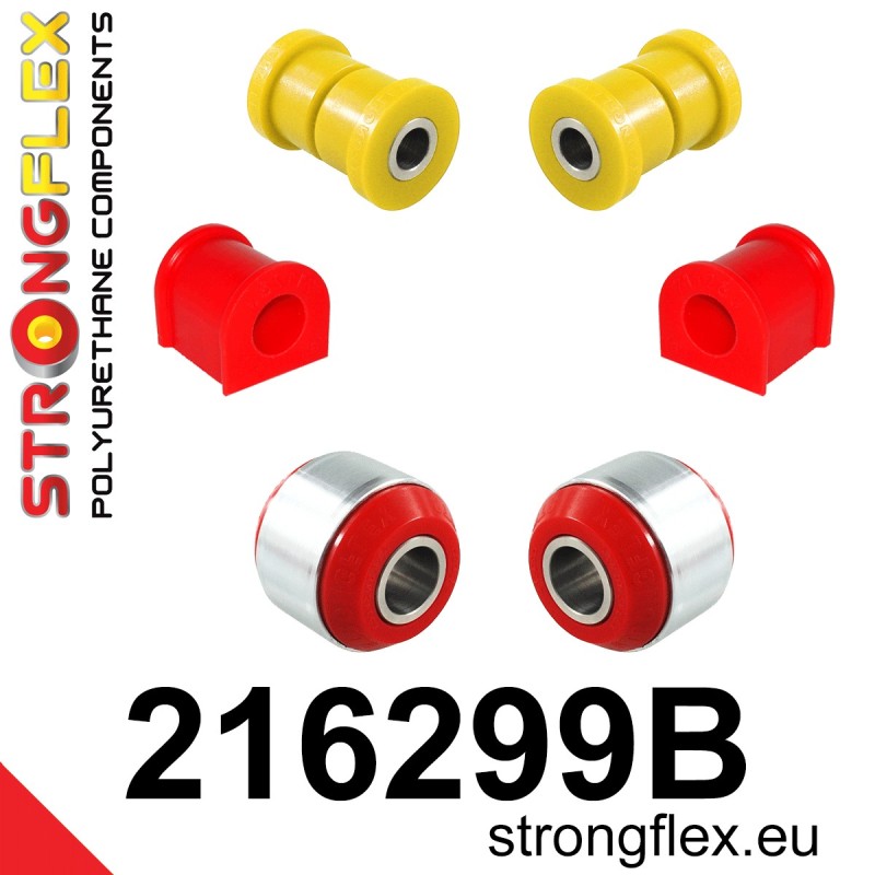 STRONGFLEX|216299B: Front suspension bush kit Toyota Carina V 92-98 E
