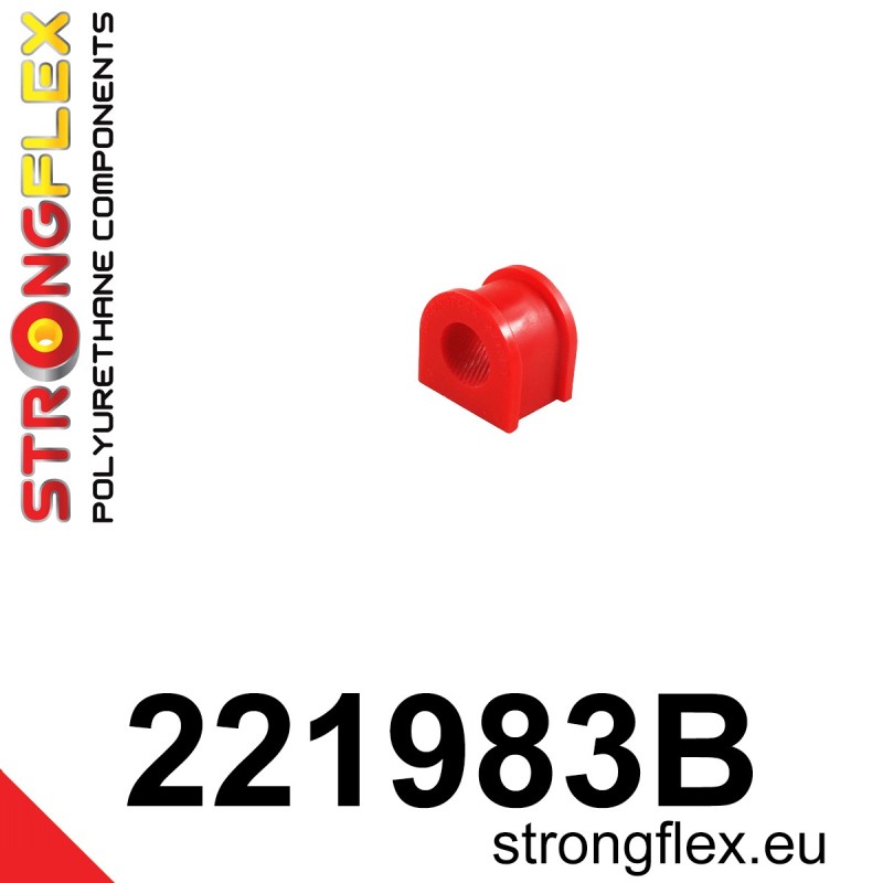 STRONGFLEX|221983B: Rear anti roll bar bush Audi A6/S6 RS6 C5 97-04 Quattro Allroad A4 S4 RS4 I 95-01 B5 II 01-05 B6 FWD III