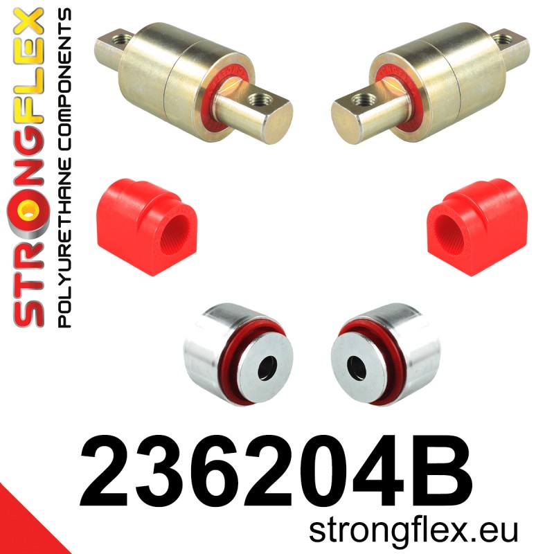 STRONGFLEX|236204B: Zestaw zawieszenia przedniego Volvo S80 I 98-06 V70 XC/XC70 01- -07 S60 00-10 FWD AWD II 00-07