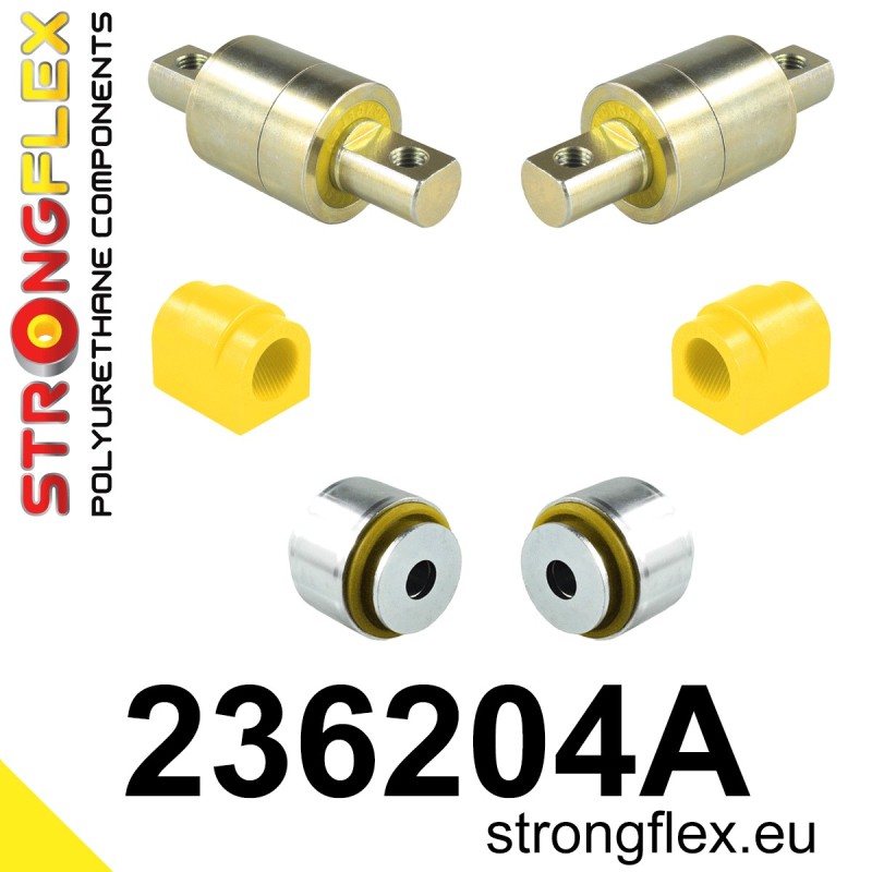 STRONGFLEX|236204A: Zestaw zawieszenia przedniego SPORT Volvo S80 I 98-06 V70 XC/XC70 01- -07 S60 00-10 FWD AWD II 00-07