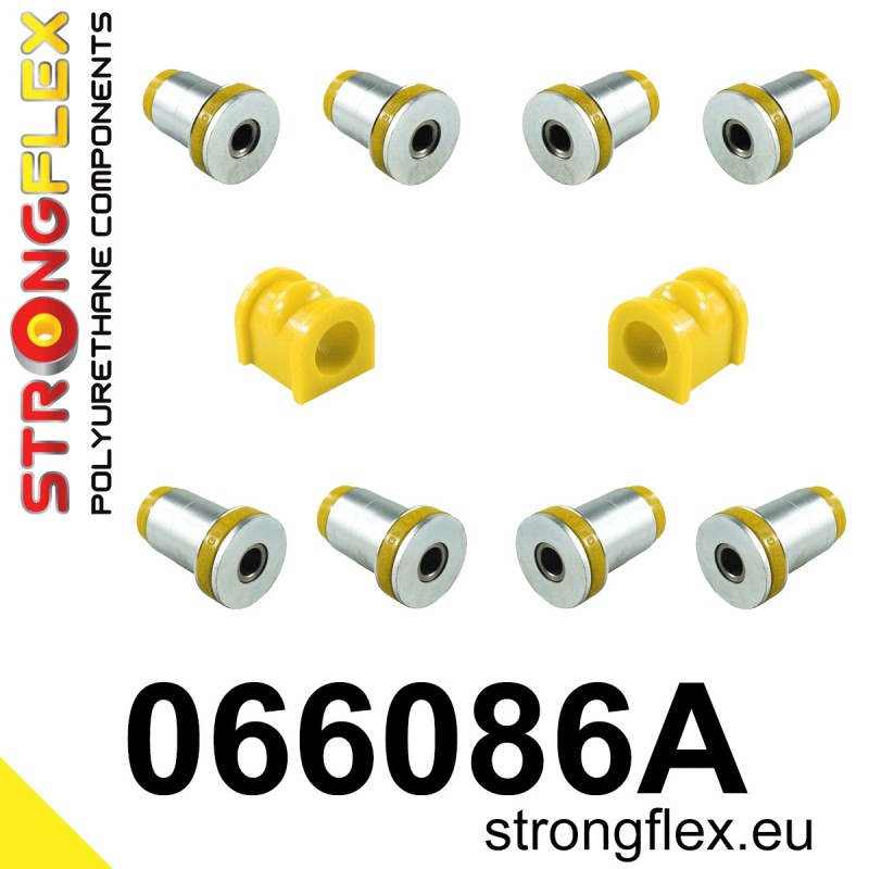 STRONGFLEX|066086A: Vorderachsbuchsen Satz SPORT Dodge Viper II 02-10 III 12-17