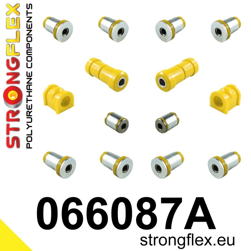 STRONGFLEX|066087A: Rear suspension bush kit SPORT Dodge Viper II 02-10 III 12-17