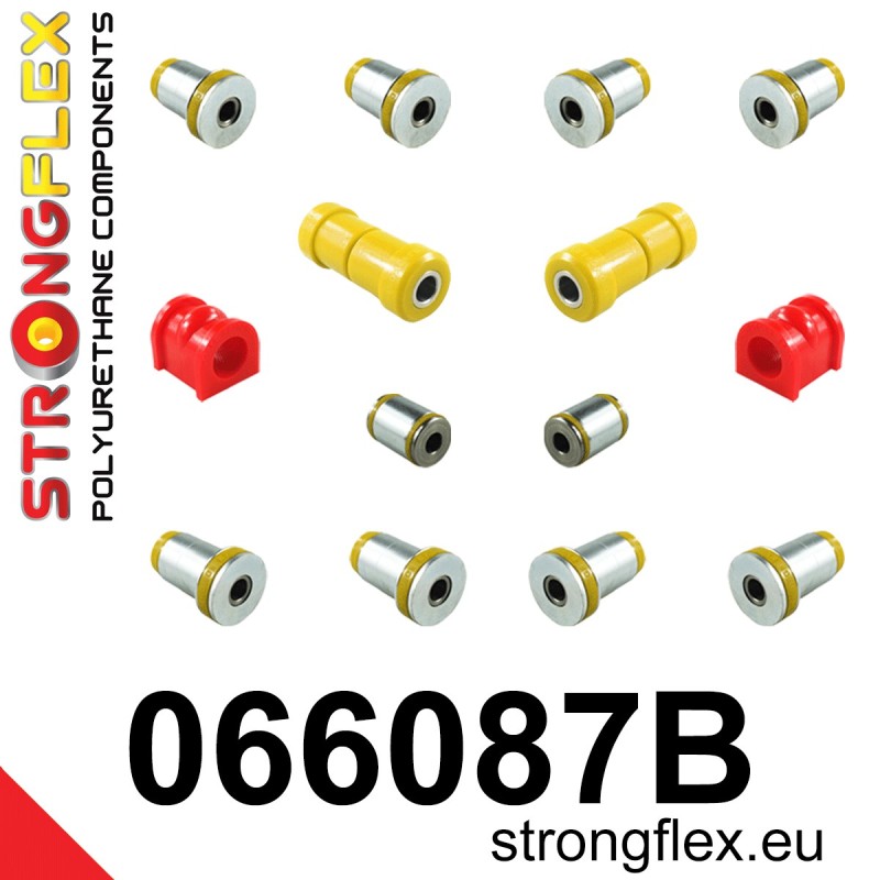 STRONGFLEX|copy of 066087A: Rear suspension bush kit SPORT Dodge Viper II 02-10 III 12-17