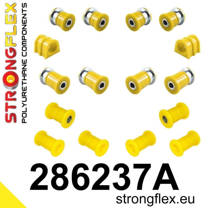 STRONGFLEX|286237A: Front and rear suspension kit SPORT Nissan Navara II 05-14 D40 Xterra 05-15 N50