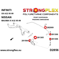 STRONGFLEX|Vorderachsbuchsen Satz SPORT Nissan Maxima IV 95-99 A32 2