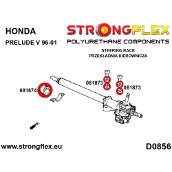STRONGFLEX|081873A: Steering rack bush SPORT Honda Prelude V 96-01 BB Type SH 2