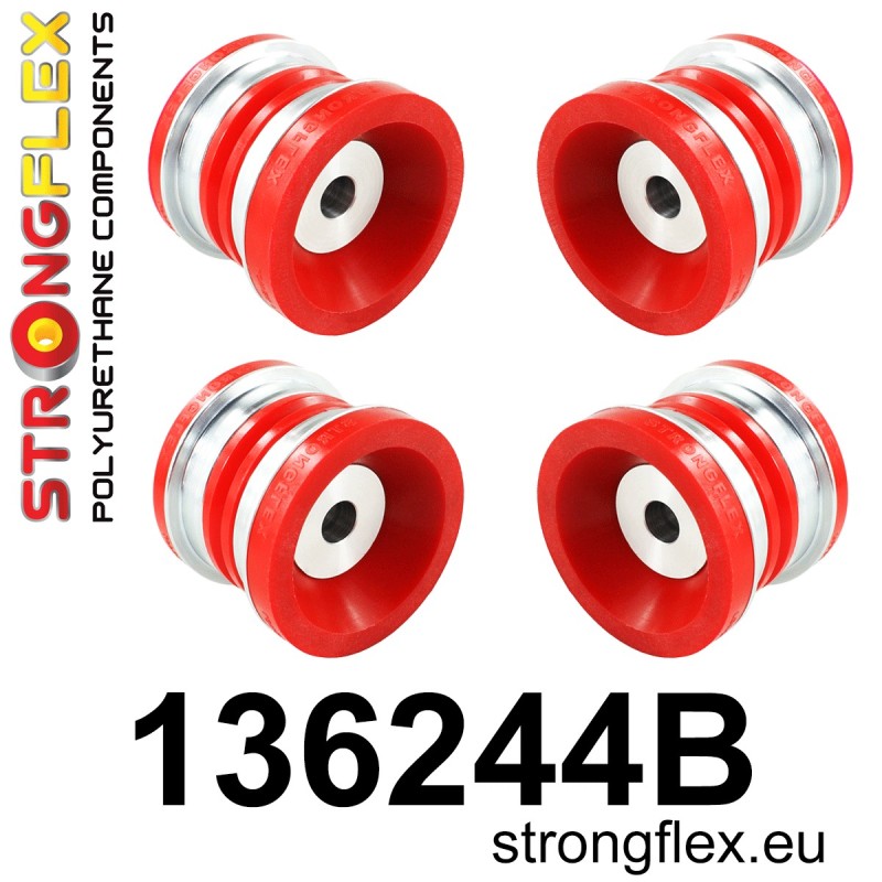 STRONGFLEX|136244B: Front subframe bush kit Fiat Croma II 05-10 Opel/Vauxhall Vectra Cavalier C 02-08 Signum 03-08 Cadillac BLS