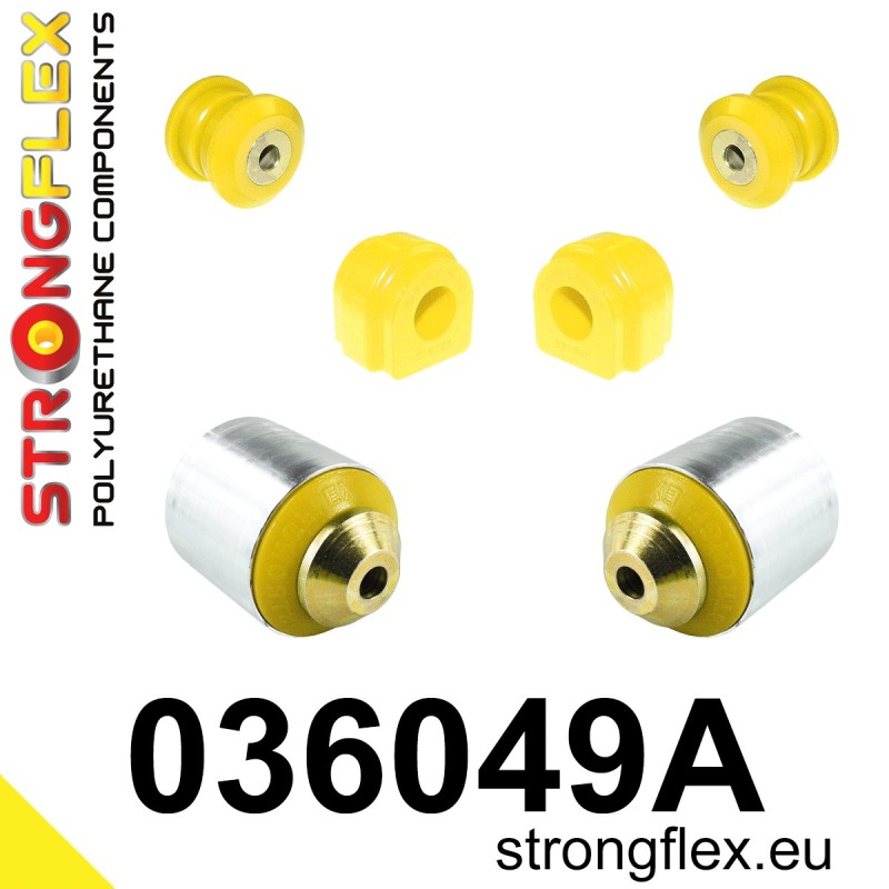 STRONGFLEX|036049A: Zestaw zawieszenia przedniego SPORT BMW Seria 1 II 11-19 F20/F21 RWD 3 VI 13-20 F30 F31 F34 F80 2 I 13-21