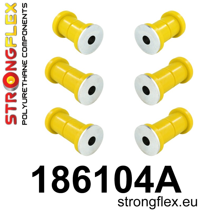 STRONGFLEX|186104A: Rear subframe bush kit SPORT Porsche 911 996 97-04