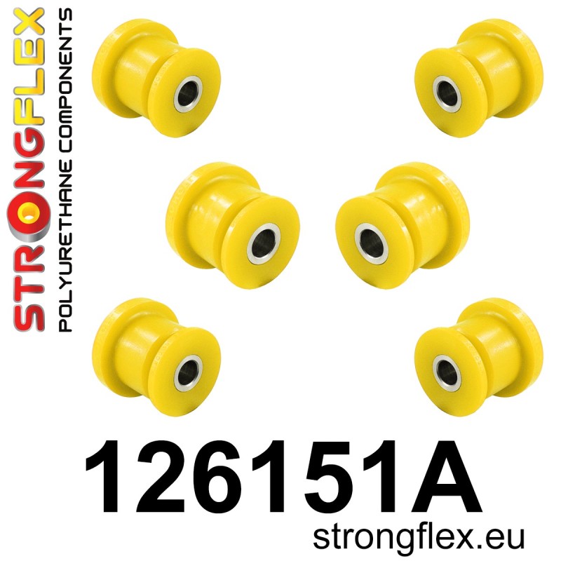 STRONGFLEX|126151A: Front subframe bush kit SPORT Dodge Stealth 90-01 FWD AWD Mitsubishi GTO/3000GT 90-00 Sigma Diamante 90-96