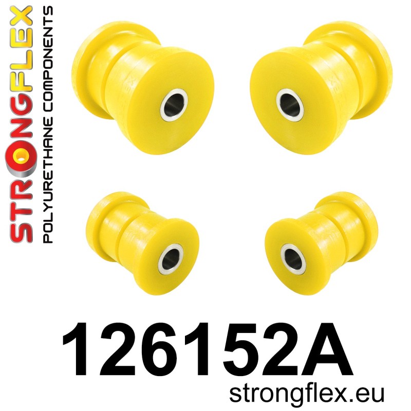 STRONGFLEX|126152A: Rear subframe bush kit SPORT Dodge Stealth 90-01 AWD Mitsubishi GTO/3000GT 90-00 Sigma Diamante 90-96