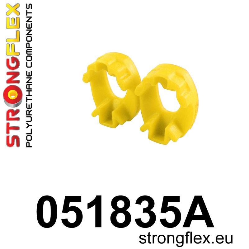 STRONGFLEX|051835A: Rear lower engine mount insert SPORT Citroën C3 II 09-16 SC Peugeot 207 06-12 Picasso 08-17 Aircross 17-
