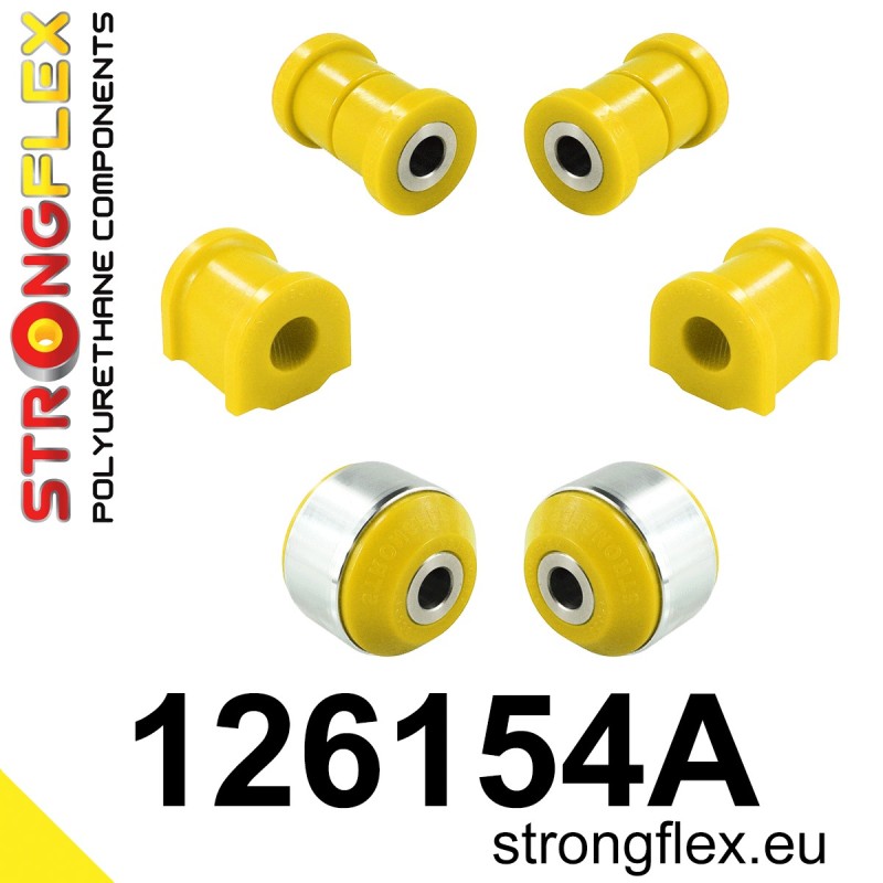 STRONGFLEX|126154A: Front suspension bush kit SPORT Mitsubishi Colt VI 04-12 Z30 Smart Forfour I 04-06 454
