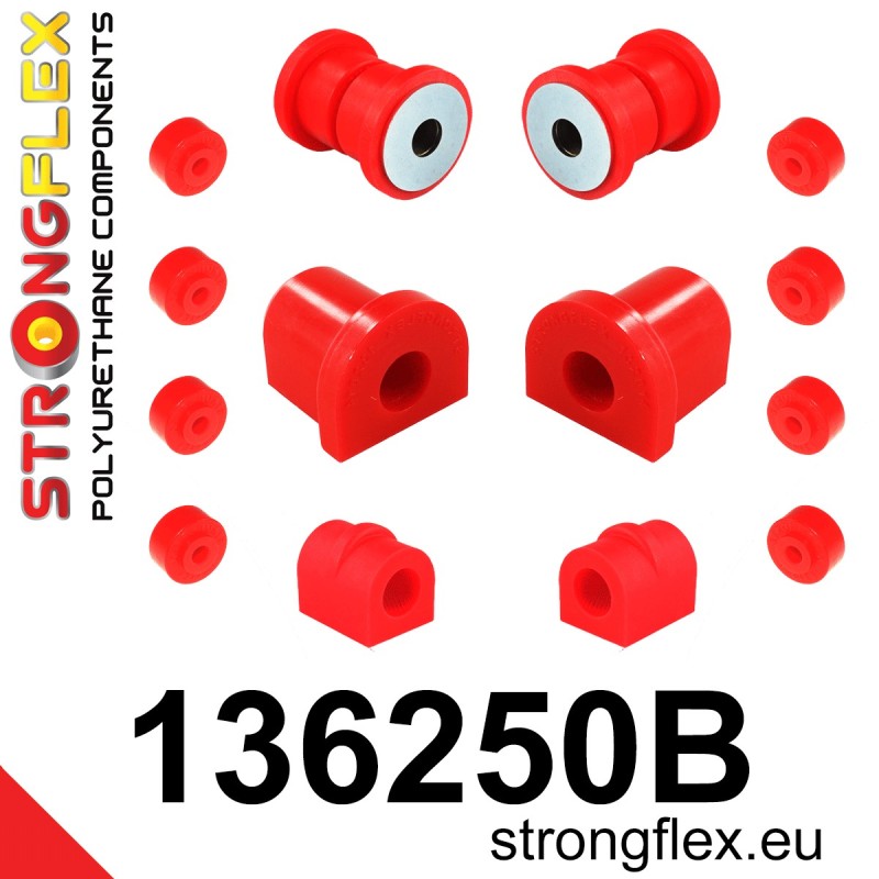 STRONGFLEX|136250B: Front suspension bush kit Opel/Vauxhall Kadett D 79-84