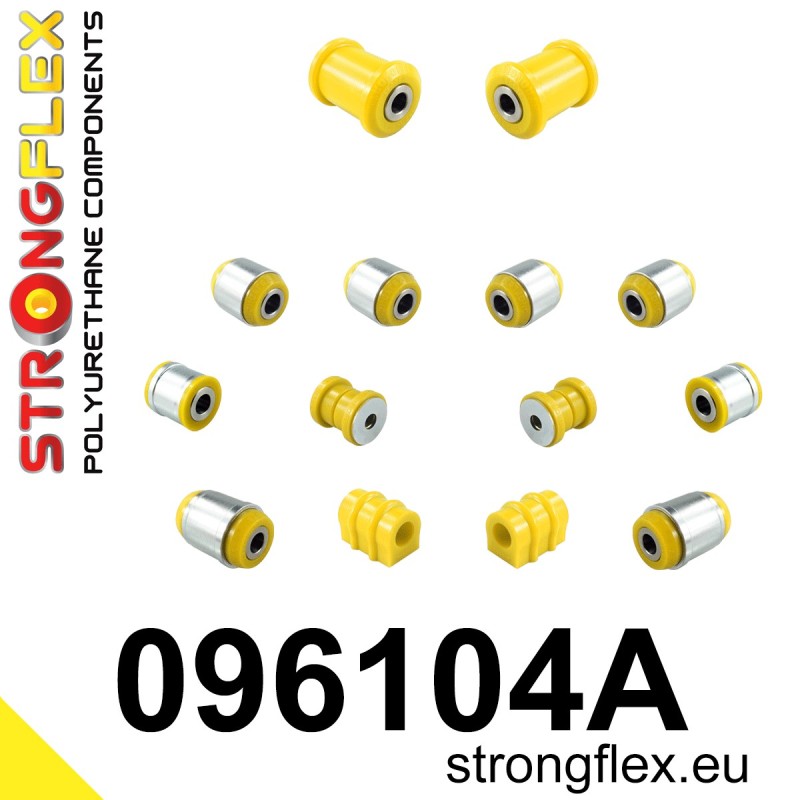 STRONGFLEX|096104A: Hinterachsbuchsen Satz SPORT Hyundai I30 II GD 12-17 Kia Ceed Ceed/ProCeed JD 12-18