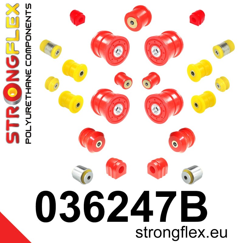 STRONGFLEX|036247B: Kompletny zestaw zawieszenia BMW X5 I 99-06 E53