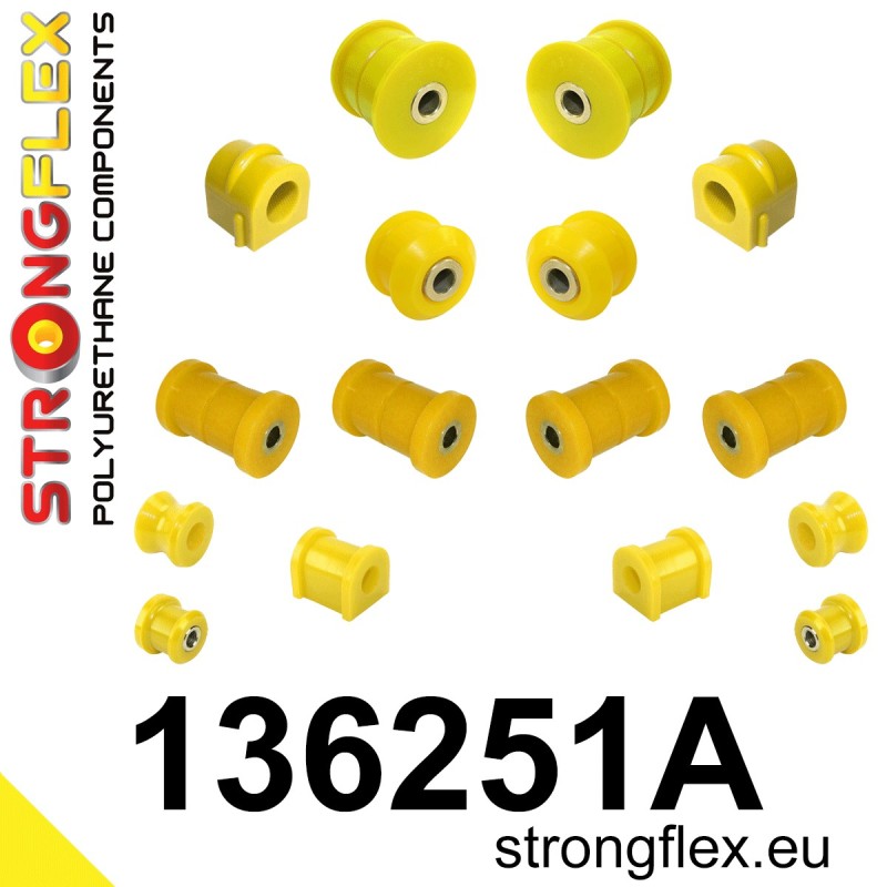 STRONGFLEX|136251A: Kompletny zestaw zawieszenia Opel/Vauxhall Omega B 94-99 FL 99-03