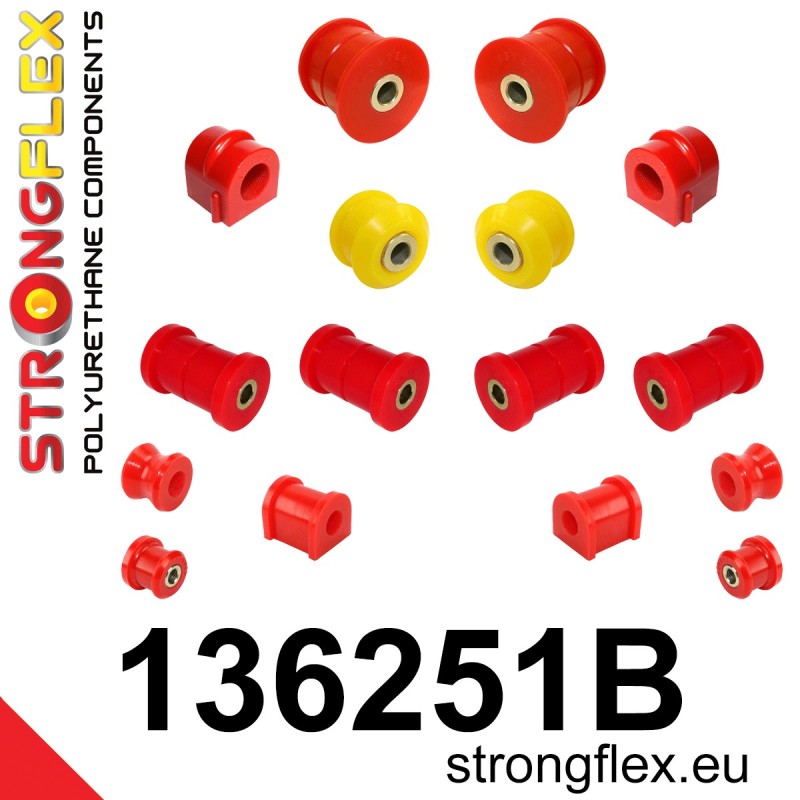 STRONGFLEX|136251B: Kompletny zestaw zawieszenia Opel/Vauxhall Omega B 94-99 FL 99-03