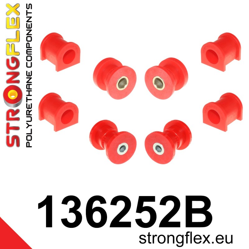 STRONGFLEX|136252B: Vorderachsbuchsen Satz Opel/Vauxhall Corsa A 82-93 S83