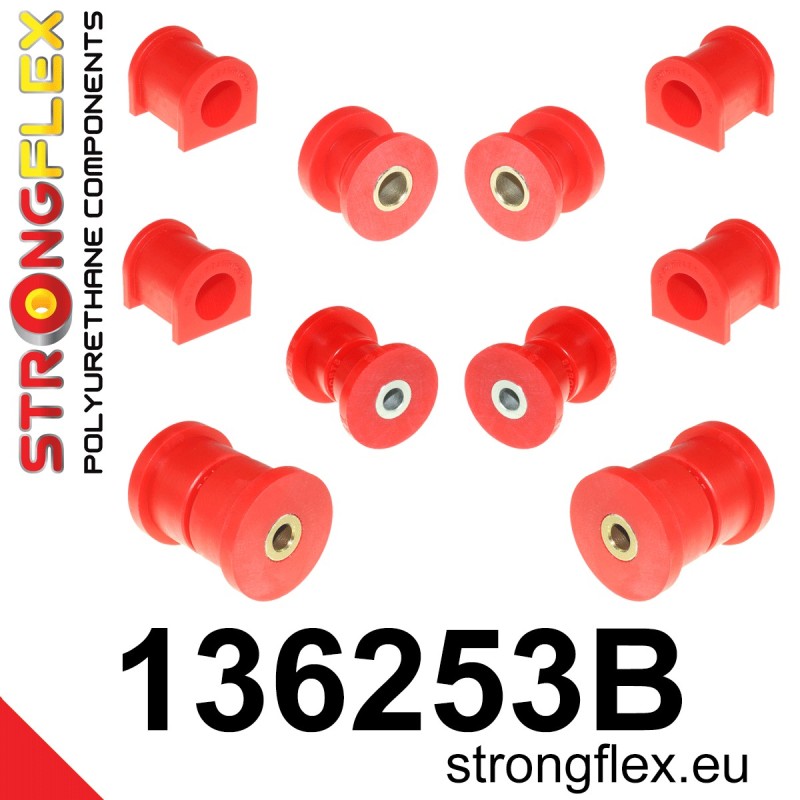 STRONGFLEX|136253B: Zestaw przedniego zawieszenia i tylnej belki Opel/Vauxhall Corsa A 82-93 S83