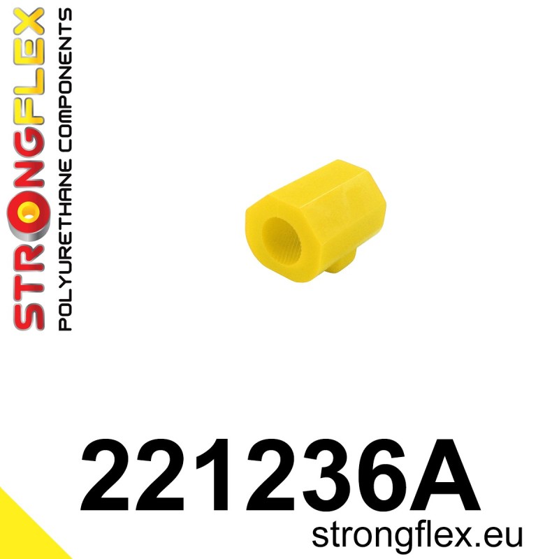 STRONGFLEX|221236A: Tuleja stabilizatora przedniego SPORT Audi 50 74-78 Volkswagen Derby 77-81 Polo I/II 75-94 86 86C