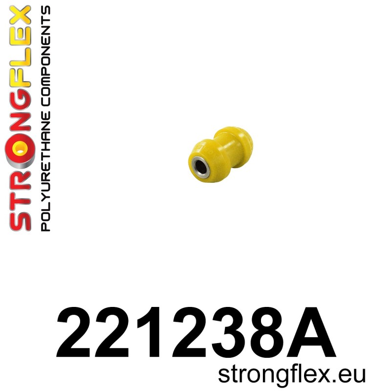 STRONGFLEX|221238A: Tuleja drążka kierowniczego SPORT Audi 50 74-78 Volkswagen Derby 77-81 Polo I/II 75-94 86 86C