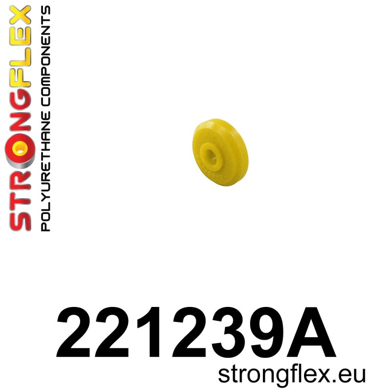 STRONGFLEX|221239A: Tuleja mocowania amortyzatora tylnego SPORT Audi 50 74-78 Volkswagen Derby 77-81 Polo I/II 75-94 86 86C