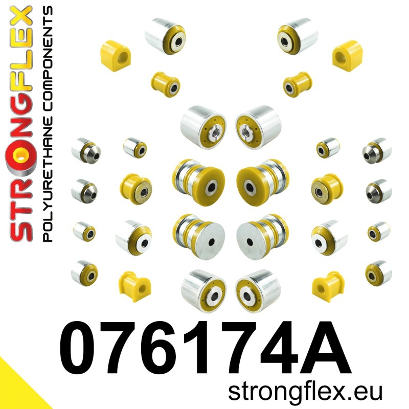 STRONGFLEX|076174A: Kompletny zestaw zawieszenia SPORT Ford Mustang VI 14-23