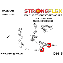STRONGFLEX|160015A: Vorderer unterer Querlenker – hintere Buchse SPORT Maserati Levante 16-24 2