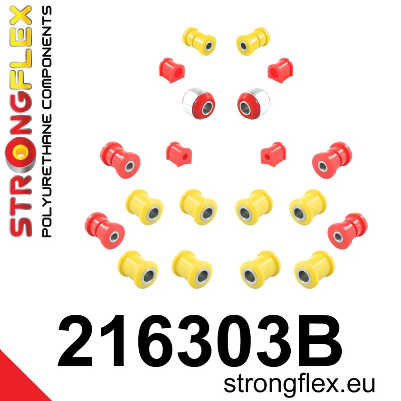 STRONGFLEX|216303B: Kompletny zestaw zawieszenia Toyota Carina V 92-98 E