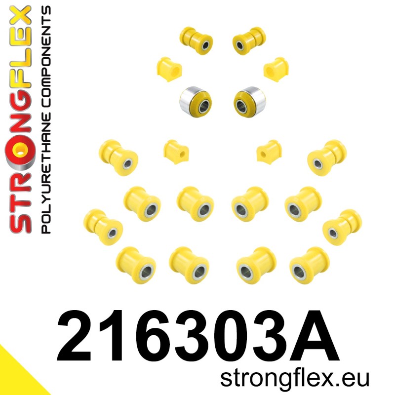 STRONGFLEX|216303A: Kompletny zestaw zawieszenia SPORT Toyota Carina V 92-98 E