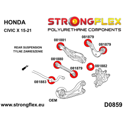 STRONGFLEX|081882A: Tuleja wahacza tylnego dolnego – zewnętrzna SPORT Katalog 2