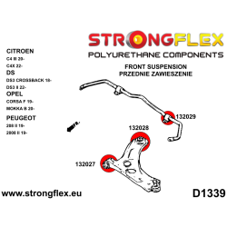 STRONGFLEX|136257B: Front suspension bush kit Katalog 2
