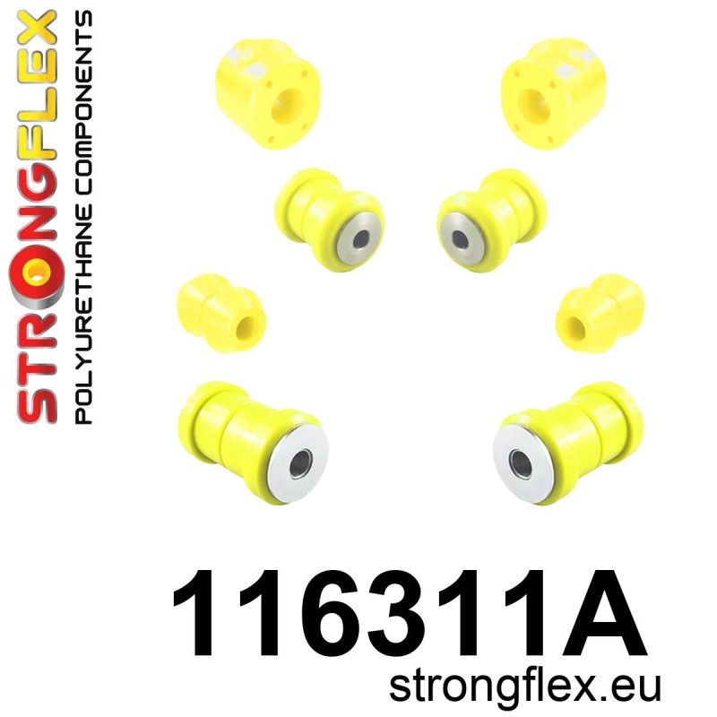 STRONGFLEX|116311A: Polyurethan Buchsensatz Vorderachse SPORT Catalog