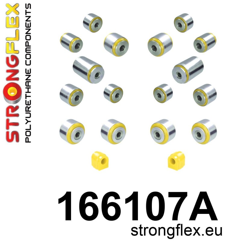 STRONGFLEX|166107A: Rear suspension bush kit SPORT Katalog