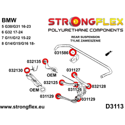 STRONGFLEX|032128A: Tuleja tylnego drążka zewnętrzna SPORT BMW Seria 5 VII 17- G30/G31 F90 RWD XDRIVE 6 IV 17-24 G32 7 VI 2