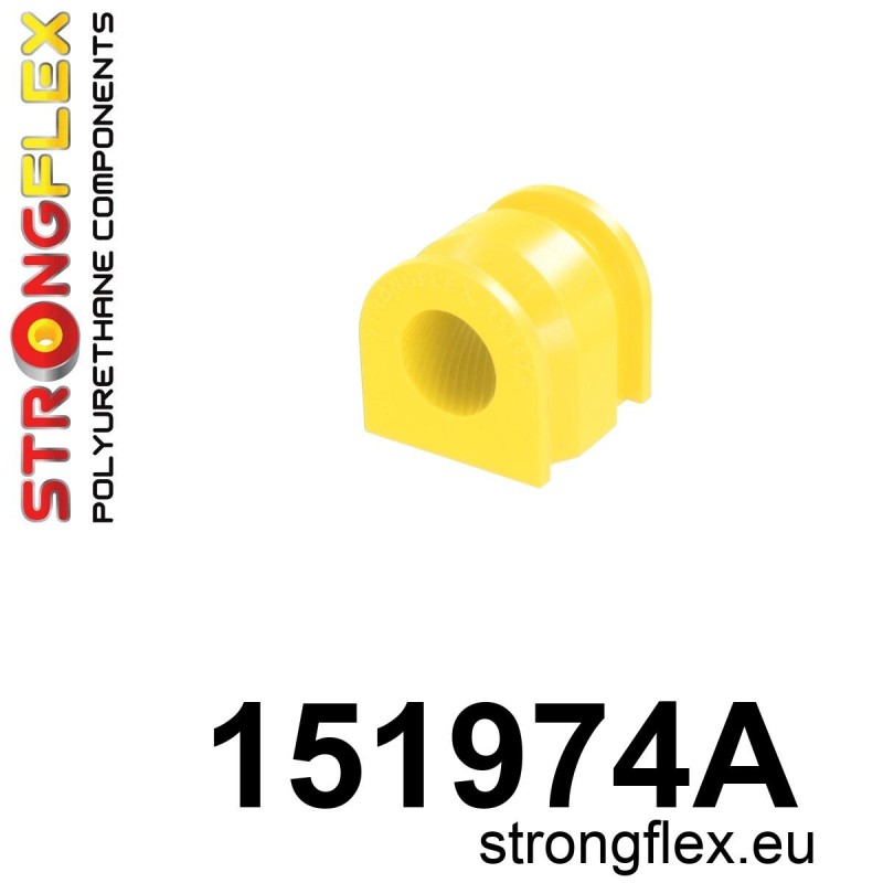 STRONGFLEX|151974A: Tuleja stabilizatora przedniego SPORT Dacia Duster I 10-17 FWD 4x4 II 17-24